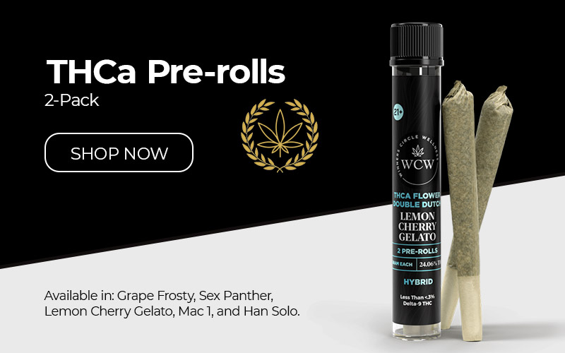 THCa Pre Rolls - 2pk