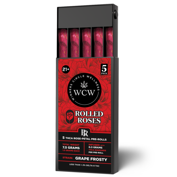 Pre Rolls - Rose Petal - 5-Pack - Cartel Cake